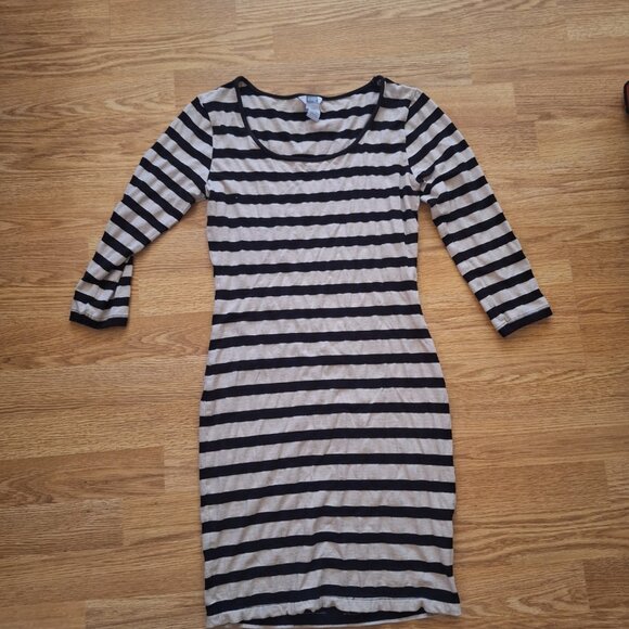 Vintage stripped bodycon dress - Picture 1 of 6